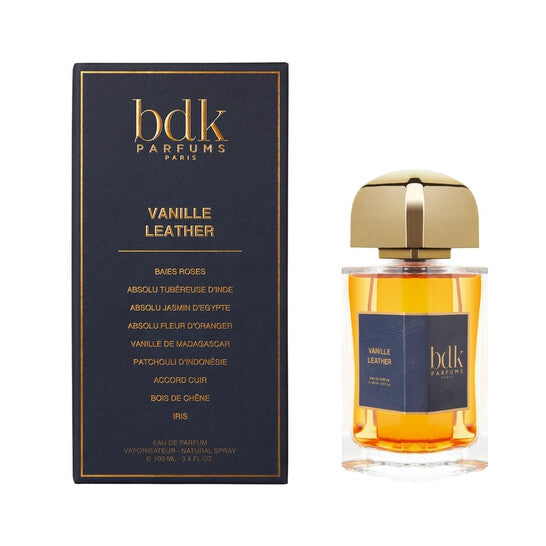 BDK Vanille Leather unisex perfume bottle and box
