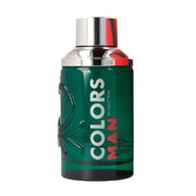Benetton Colors Man Green EDT 100ml tester men's fragrance bottle