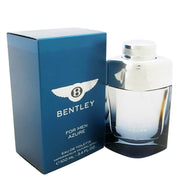 Bentley for Men Azure EDT 100ml men's fragrance bottle on white background