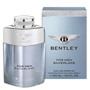 Bentley for Men Silverlake EDP 100ml men's fragrance bottle with box on white background