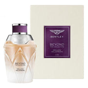 Bentley Beyond The Collection Mellow Heliotrope EDP 100ml unisex perfume bottle with box on white background
