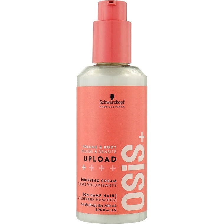 Schwarzkopf Osis+ Upload 200 ml – həcmləndirici krem (nazik saçlar)
