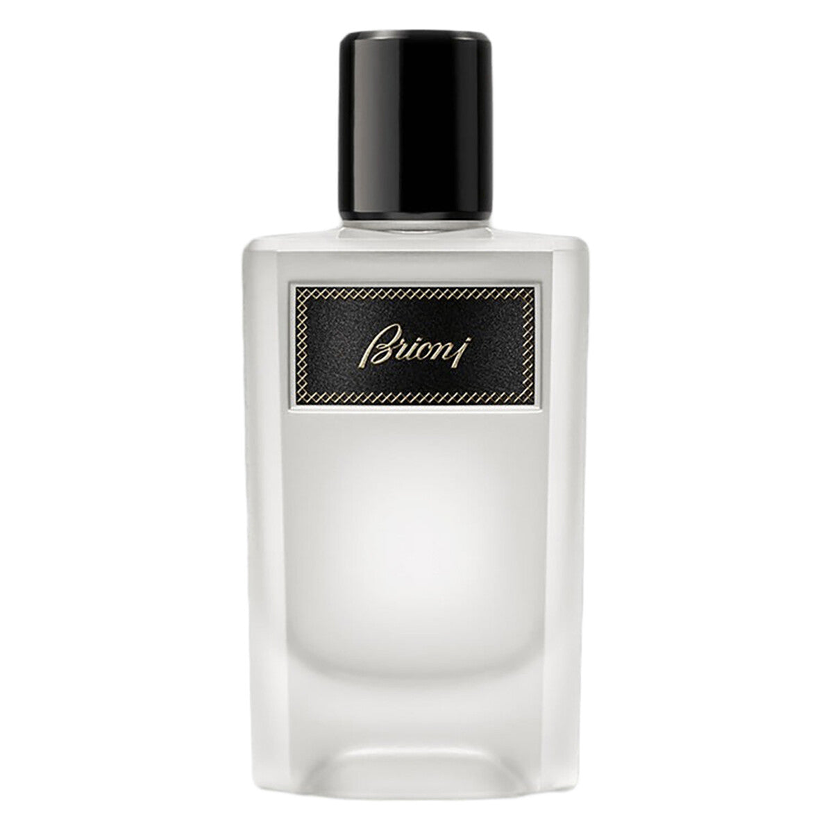 Brioni Éclat Eau de Parfum bottle (frosted glass, black cap) 60 ml men’s fragrance