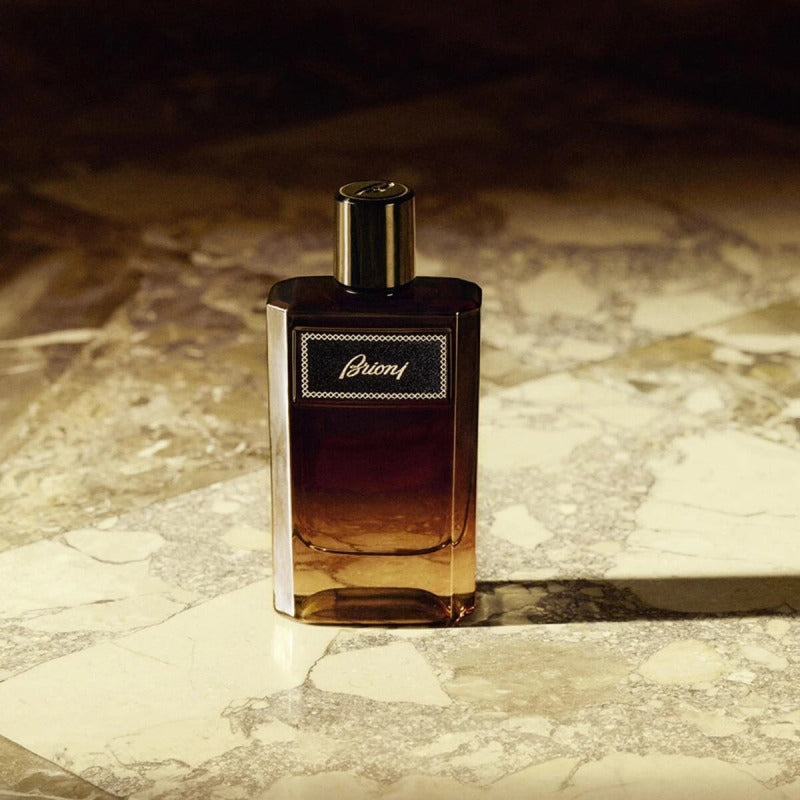 Brioni Eau de Parfum Suave 60 ml bottle (brown gradient, men’s fragrance)