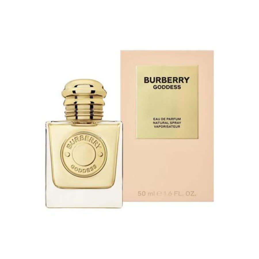 Burberry Goddess Eau de Parfum 50 ml bottle and box (women’s fragrance, gold cap)