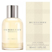 Burberry Weekend for Women Eau de Parfum 50 ml flakonu və qutusu — yüngül və zərif qadın ətri