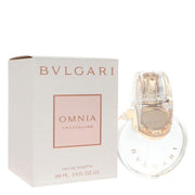 Bvlgari Omnia Crystalline Eau de Toilette 100 ml flakonu və qutusu — təmiz və zərif qadın ətri
