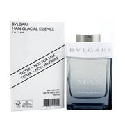 Bvlgari Man Glacial Essence EDP 100 ml tester flakonu və qutusu — təravətli və sərin kişi ətri
