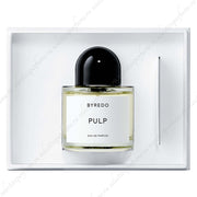 Byredo Pulp Eau de Parfum 100 ml flakonu və qutusu — parlaq və enerjili unisex ətri