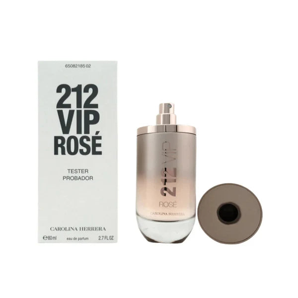 Carolina Herrera 212 VIP Rosé Eau de Parfum for Women 80 ml Tester perfume bottle with tester box