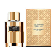 Carolina Herrera Gold Myrrh Absolute Eau de Parfum Unisex 100 ml gold perfume bottle with box