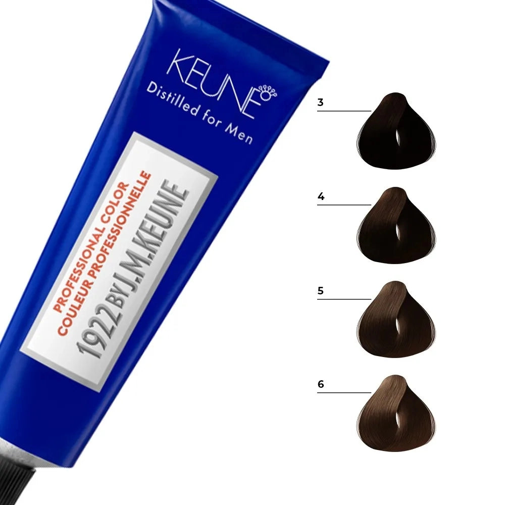 Keune 1922 Color 4 Medium Brown kişi saç boyası – Orta qəhvəyi 60 ml