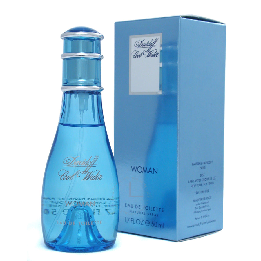 Davidoff Cool Water Woman Eau de Toilette qadın ətri 50 ml