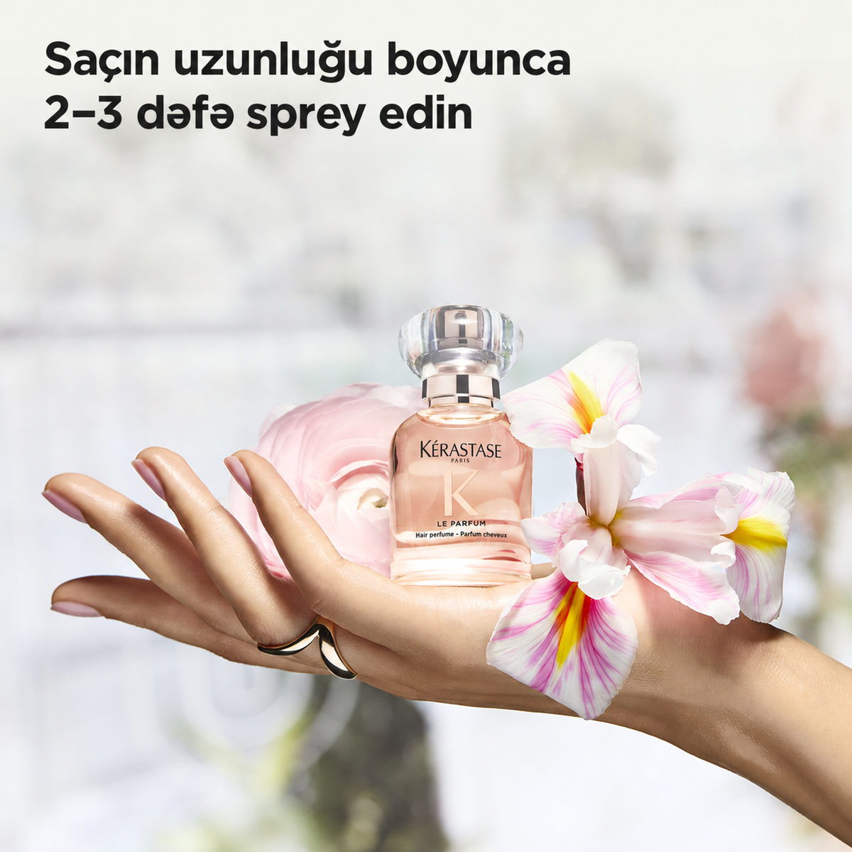 Saç üçün ətir və parıltı