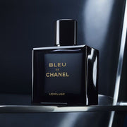 CHANEL Bleu de Chanel L'Exclusif Parfum for Men 100 ml perfume bottle with box