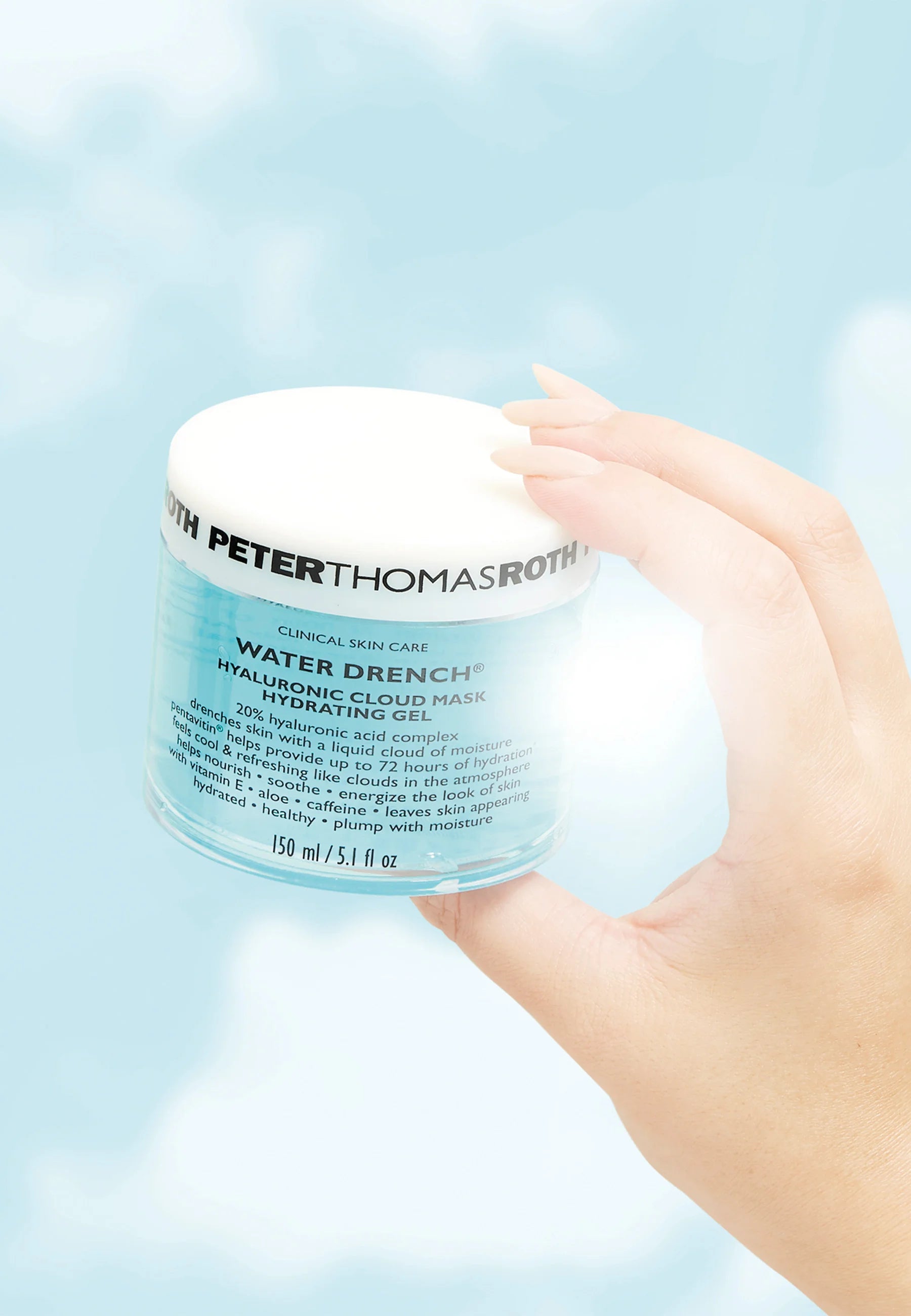 Hialuron turşulu intensiv nəmləndirici üz maskası 150 ml