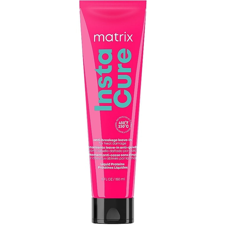 Matrix InstaCure anti-breakage leave-in 150 ml – maye proteinlərlə qırılmaya qarşı və 230°C istilikdən qoruma
