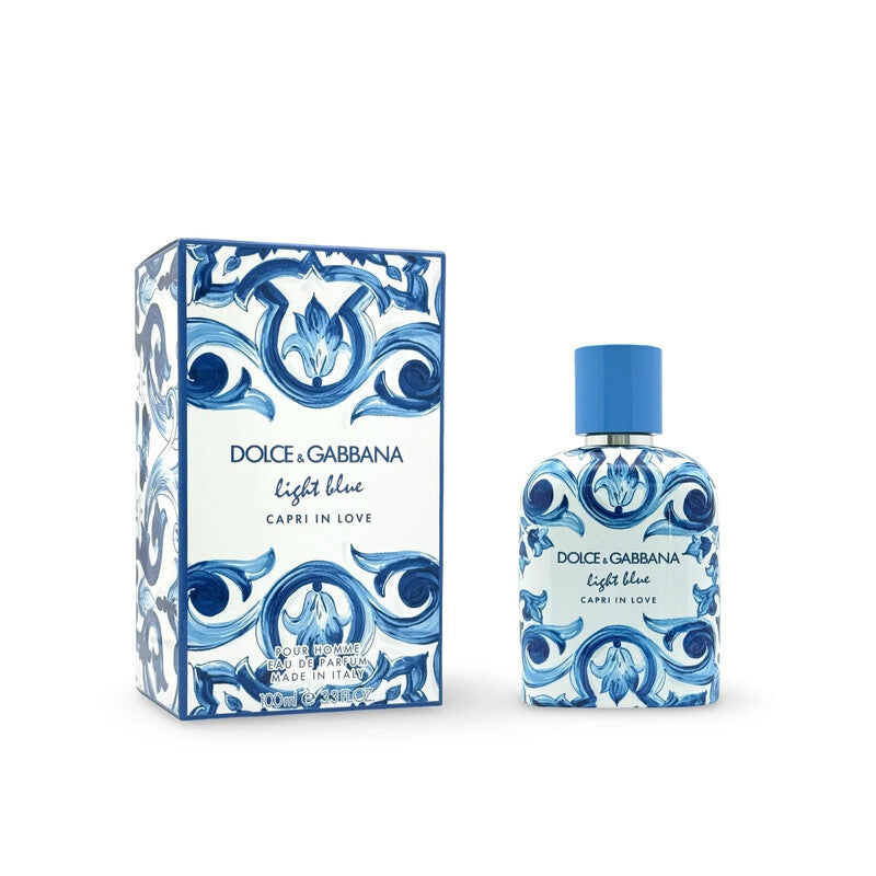 Dolce&Gabbana Light Blue Capri In Love Pour Homme Eau de Parfum kişi ətri 100 ml Tester