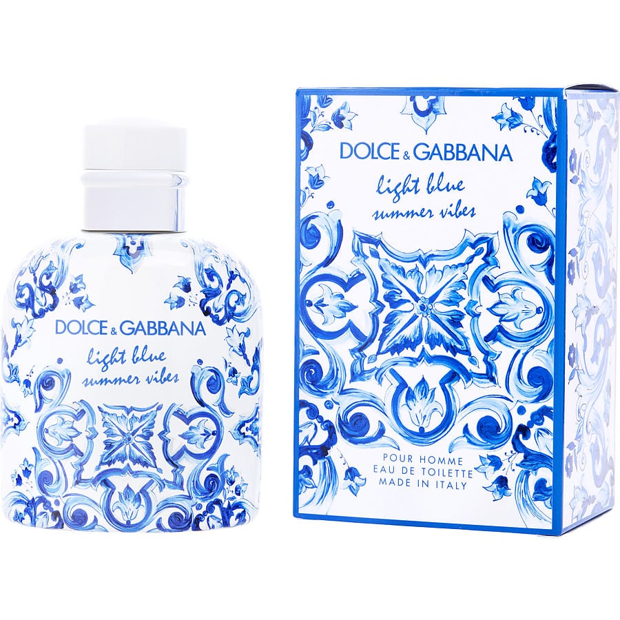 Dolce&Gabbana Light Blue Pour Homme Summer Vibes Eau de Toilette kişi ətri 125 ml