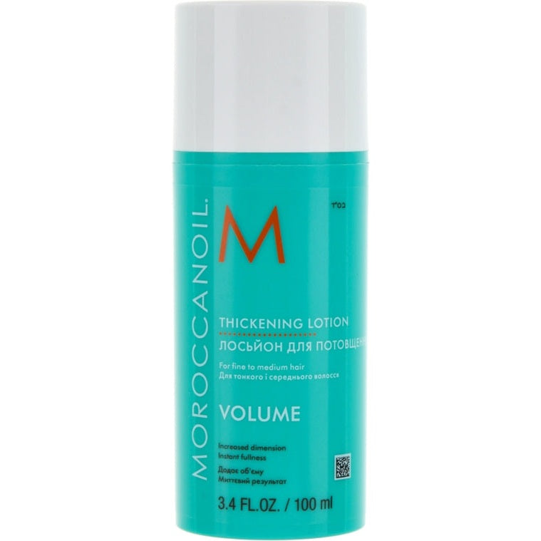 Moroccanoil Thickening Lotion 100 ml – ince və orta saçları qalınlaşdırıb həcm verən leave-in losyon
