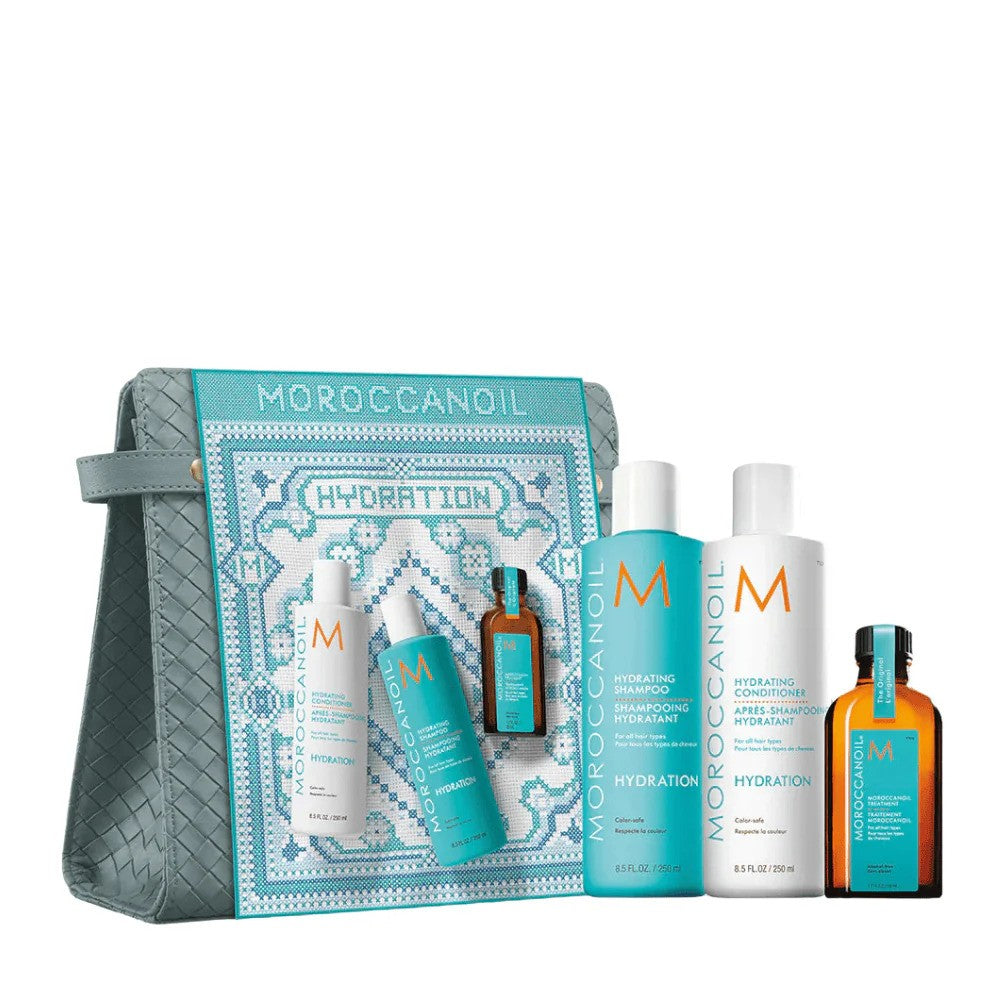 Moroccanoil Hydration Holiday Set – quru və normal saçlar üçün nəmləndirici hədiyyə dəsti
