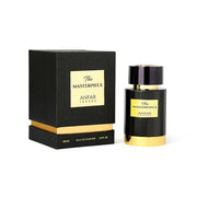 Anfar London The Masterpiece EDP 100ml black perfume bottle and box
