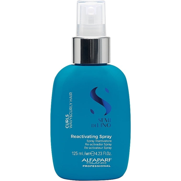Alfaparf Semi di Lino Curls Reactivating Spray 125 ml – buruq saçlar üçün yeniləyici sprey (Daraq Store, Bakı)
