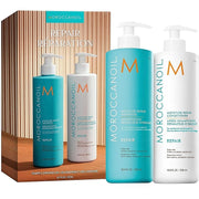 Moroccanoil Moisture Repair Duo – şampun və kondisioner zədələnmiş saçlar üçün (Daraq Store)

