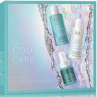 Moroccanoil Color Care Discovery Set – boyalı saçlar üçün səyahət dəsti (Daraq Store)
