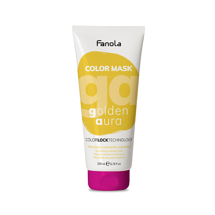 Fanola Color Mask Total Black Окрашивающая маска 200 мл