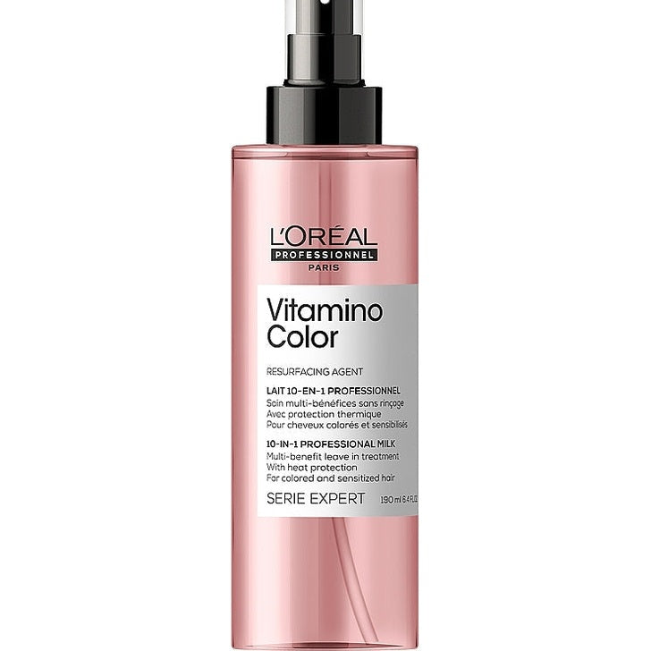 L’Oréal Professionnel Vitamino Color 10-in-1 Professional Milk 190 ml – boyalı saçlar üçün leave-in, istilikdən qoruma (Daraq Store)
