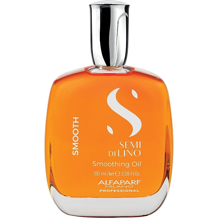 Alfaparf Semi Di Lino Smooth Smoothing Oil 100 ml – hamarlaşdırıcı saç yağı (Daraq Store)
