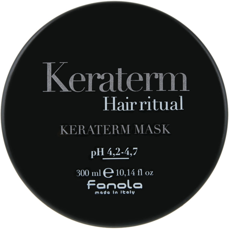 Fanola Keraterm Mask 300 ml – keratin sonrası anti-frizz saç maskası

