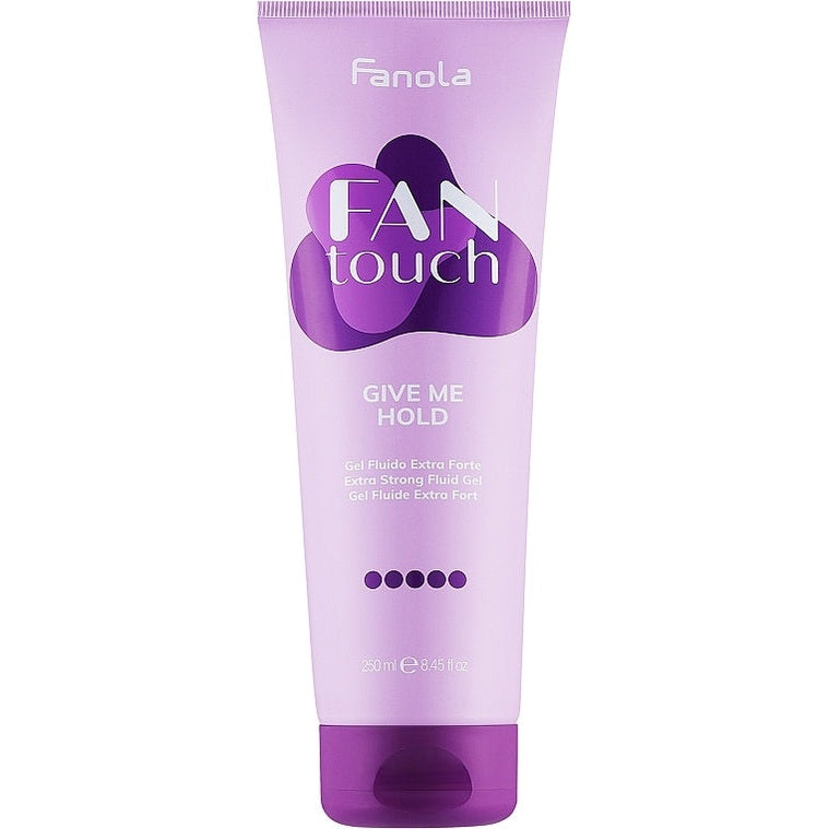Fanola Fan Touch Give Me Hold — ekstra güclü fluido saç geli 250 ml