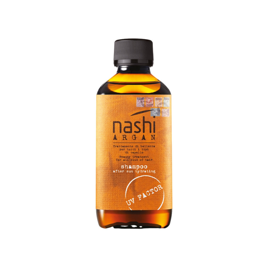 Nashi Argan Shampoo After Sun Hydrating UV Factor 200 ml günəş sonrası nəmləndirici şampun