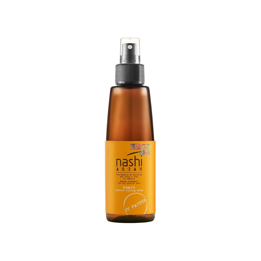 Nashi Argan Beach Defrizz Styling Spray UV Factor 150 ml günəşdən qoruyucu saç spreyi