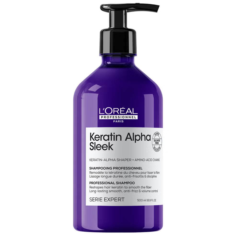 L’Oréal Professionnel Keratin Alpha Sleek Hamarlaşdırıcı Şampun 500 ml