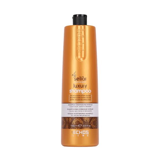 Quru və mat saçlar üçün lüks nəmləndirici professional şampun 1000 ml