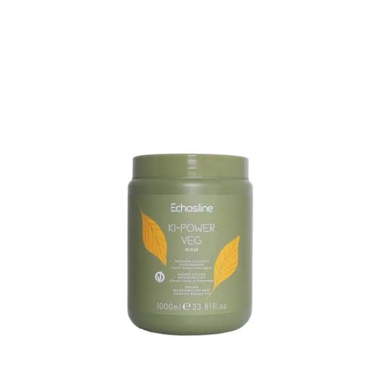 Zədələnmiş və prosedur görmüş saçlar üçün bərpaedici vegan saç maskası 1000 ml