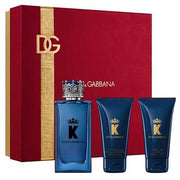 Dolce&Gabbana K Eau de Parfum kişi ətri hədiyyə dəsti 100 ml, After Shave Balm 50 ml və Shower Gel 50 ml