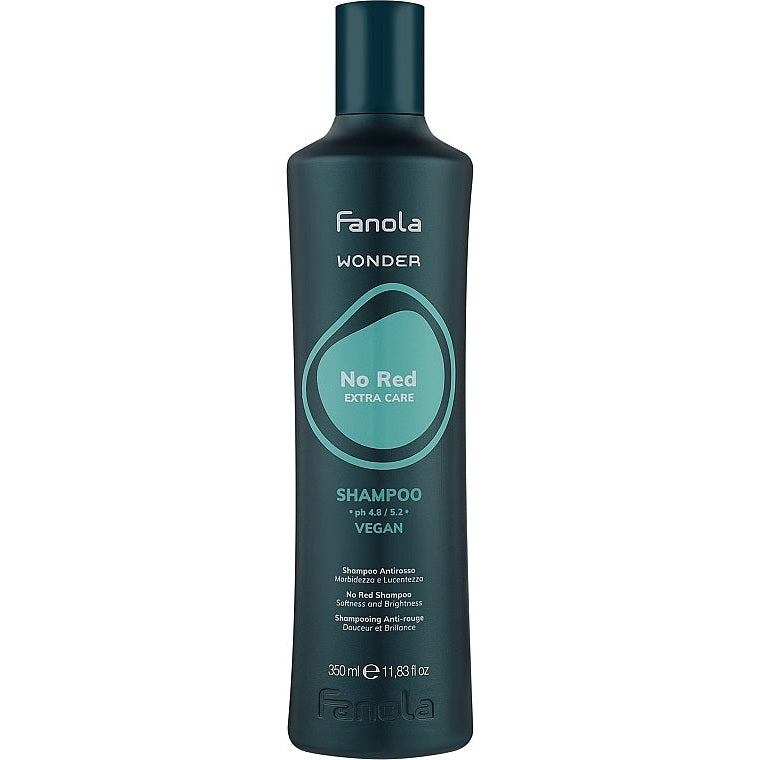 Fanola Wonder No Red Extra Care Shampoo 350 ml – qırmızı tonlara qarşı
