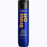 Matrix Brass Off Blue Shampoo 300 ml – brünetlər üçün narıncı tonu neytrallaşdıran mavi şampun
