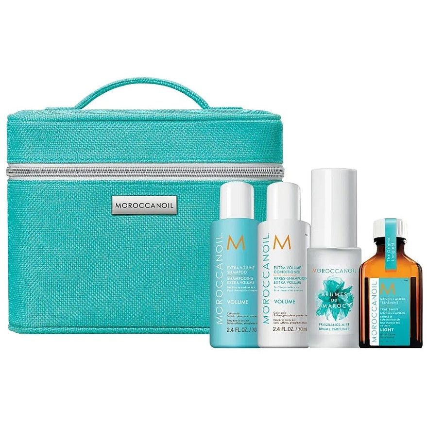 Moroccanoil Volume Travel Set – həcm verən səyahət saç baxım dəsti (Daraq Store)

