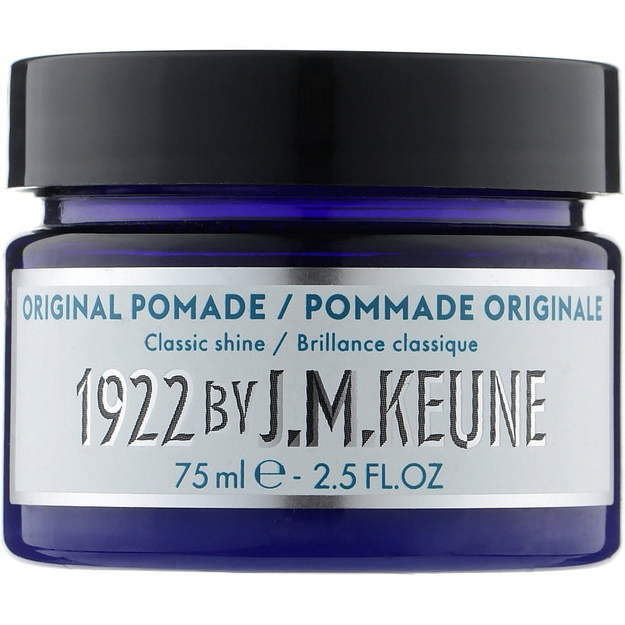 Keune 1922 Original Pomade 75 ml – kişilər üçün klassik parlaq saç pomadası
