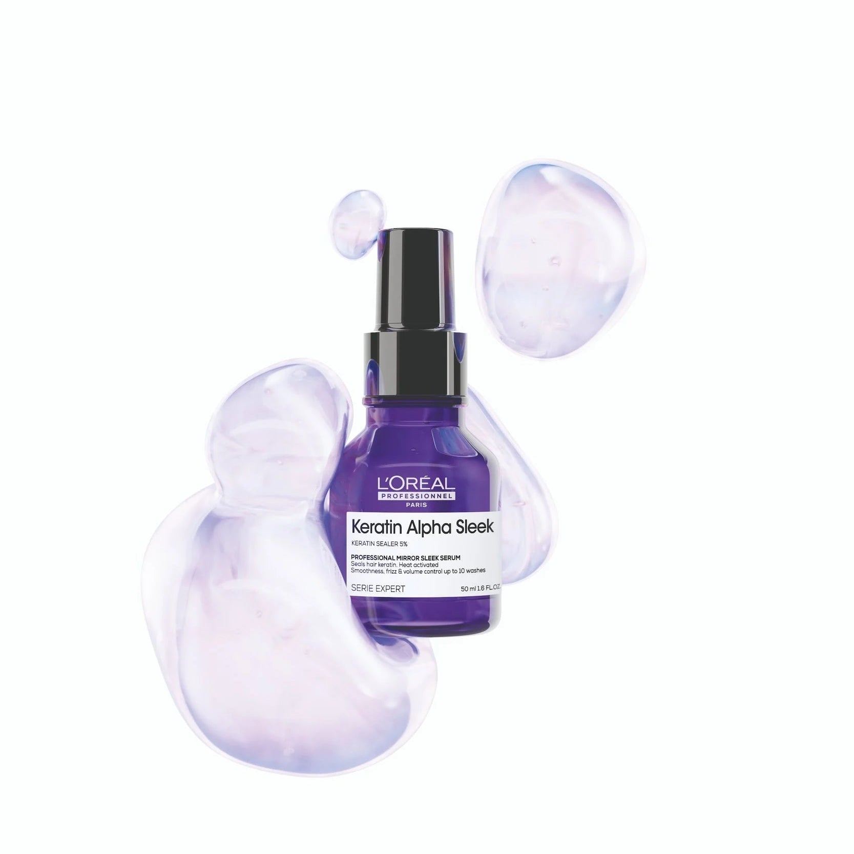 L’Oréal Professionnel Keratin Alpha Sleek Serum 50 ml qabaran saçlar üçün hamarlaşdırıcı professional serum