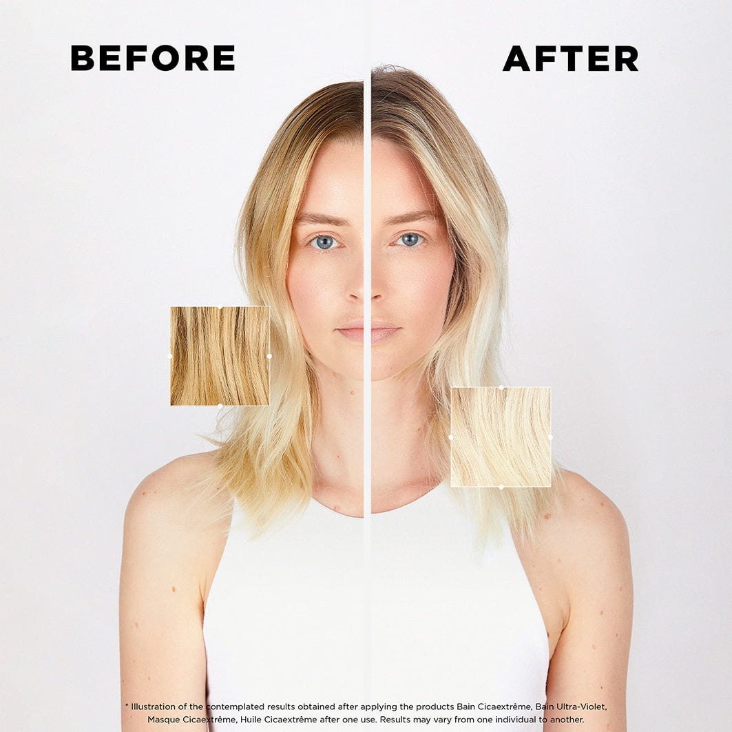 Gecə bərpaedici serum, sarı saçlar üçün