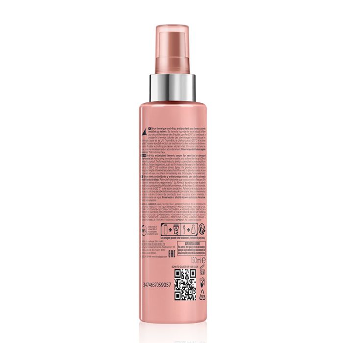 Rəngli və zədələnmiş saçlar üçün istilikdən qoruyan serum