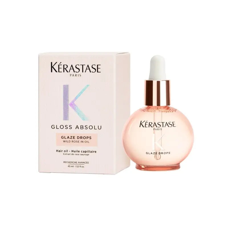 Yabanı gül yağı ilə parlaq saç yağı