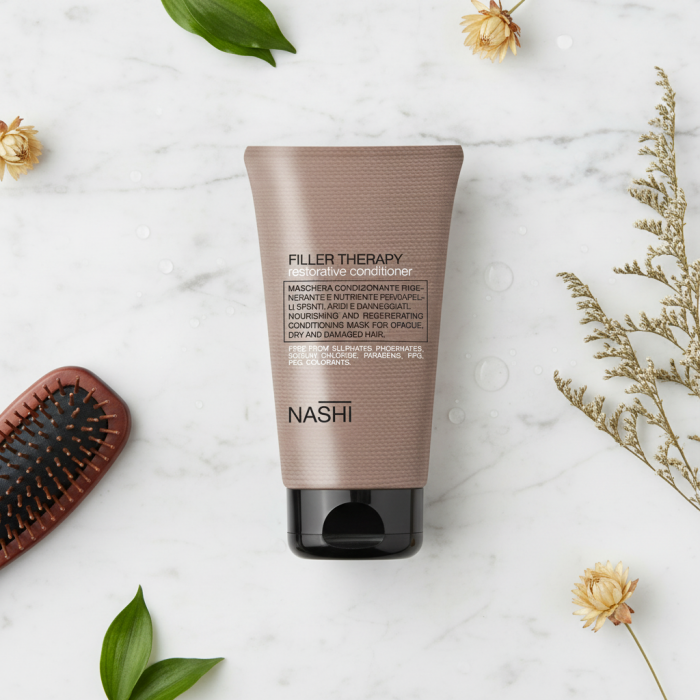 Nashi Filler Therapy Restorative Kondisioner – zədələnmiş və quru saçlar üçün