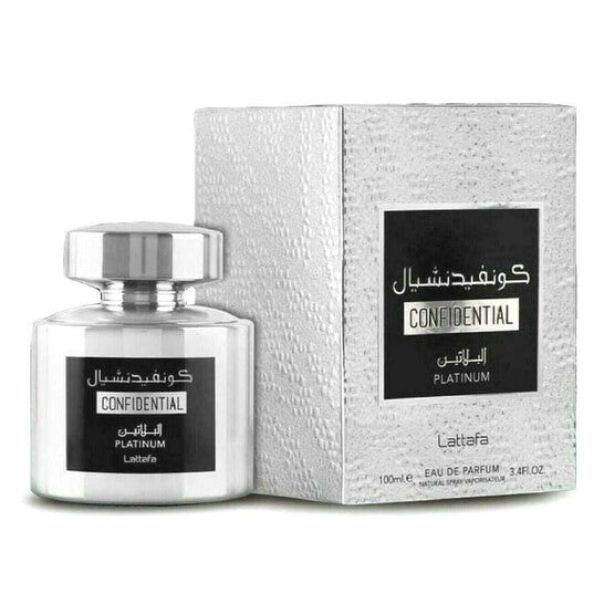 Lattafa Confidential Platinum Eau de Parfum (EDP) 100 ml